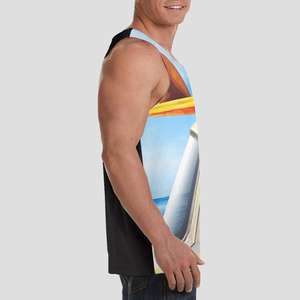 3D de sublimación de impresión de los hombres de calidad superior de tanque en Pakistán - Product Image 2