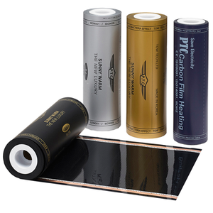 Towtech Design moderne Carbone Graphène Film de chauffage par le sol Ensoleillé Chaud Rayon infrarouge lointain PET Transparent Laminex Série SW-300C - Product Image 2