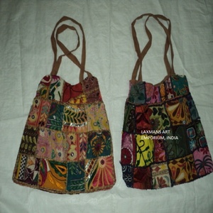 Sacs fourre-tout à bandoulière patchwork - Product Image 2