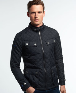 Chaqueta Acolchada Negra de Invierno, sin Capucha, de Secado Rápido y Resistente al Viento, Personalizable para Hombre - Product Image 4