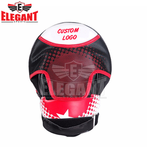 Logotipo personalizado/etiqueta de boxeo Focus Target Mitts almohadillas de perforación MMA de calidad superior al por mayor Thai Strike Kick Training Focus Pads - Product Image 6