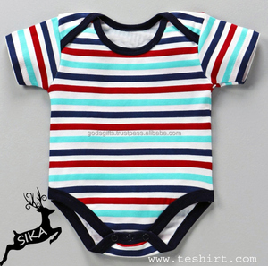 Vente en gros de combinaisons pour bébés en coton biologique à impression personnalisée, fournisseur indien, vente en ligne d'indiens pour bébés en Inde - Product Image 3