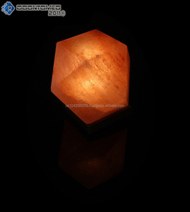 โคมไฟเกลือหิมาลัยธรรมชาติทำด้วยมือโคมไฟรูปเพชรตะเกียงเกลือ OdontoMed2011 - Product Image 3