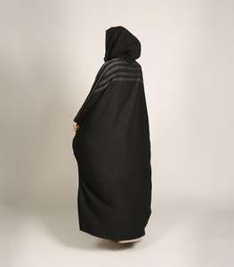 Abaya magnifique avec des broderies dorées et des embellissements noirs, très belle chemise kaftan burqa de AJM TRADE HOUSE - Product Image 3