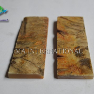 ชุดด้ามจับทำมีด RAM HORN ขนาด 5 นิ้ว ของแท้จาก MA International ทำจากเหล็กกล้าไร้สนิม ด้ามจับทำมีด RAM HORN ด้ามจับทำจากเขาแกะ OEM - Product Image 4