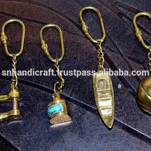 Trendy Brass Shackle <b>Keychain</b> Nautical Brass <b>Keychain</b> - Product Image 1