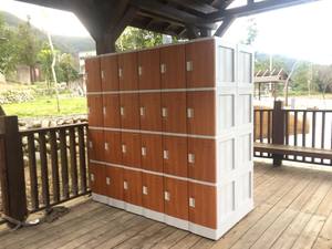 ABS Plastic Hot Spring Park Resort Center Locker - Product Image 3