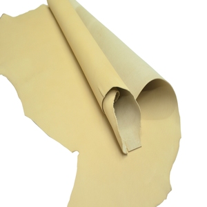 Cuero de napa de cabra suave de primera calidad con patrón de grano terminado para cubrir zapatos - Product Image 1