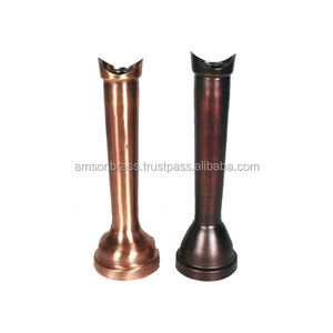 Vase à fleurs en aluminium fini antique décoratif moderne décoratif petit vase à fleurs en métal décoration de mariage - Product Image 6