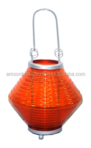 Farol de Metal Decorativo, Farol de Vidrio Craquelado de Alta Calidad, Farol Decorativo para Velas, para Iglesia, Artículos de Iluminación Hechos a Mano - Product Image 4