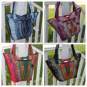Porte-monnaie africain en coton indien pour femme, sac africain, sac Dashiki en tissu africain, sac à bandoulière, fourre-tout, sac à main, josora - Product Image 2