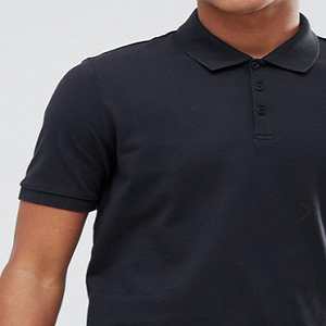 Polos OEM personalizados con logotipo bordado de marca para hombre - Product Image 1
