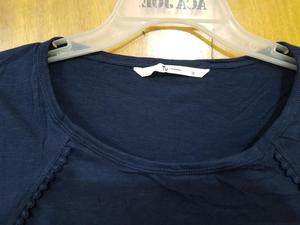 Camiseta de Color Sólido para Mujer, Marca de Exportación de Bangladesh, para Uso Casual de Primavera, Algodón, Tallas XS-XL, Lote/Envío de Stock Limitado - Product Image 4