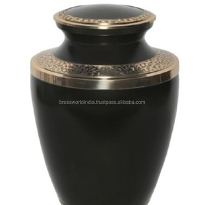 โกศศพสำหรับเถ้าถ่านมนุษย์งานศพอุปกรณ์ Brassworld อินเดีย - Product Image 1