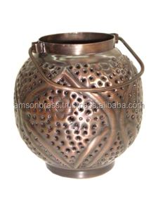 Cuenco de latón para decoración navideña, portavelas votivo - Product Image 4