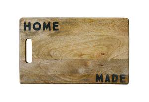 Tabla de Cortar de Madera Rectangular con Asa, Acabado Natural - Product Image 2