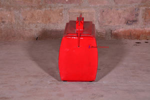 Antiguo Industrial Vintage Pepsi para Coca Cola Soda Caja de almacenamiento Aluminio Metal Uso interior - Product Image 3