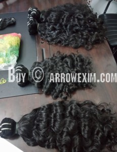 Cabello Indio Virgen Remy Sin Procesar, Ondulado Natural, Liso, Ondulado, con Trama de Piel, Suave y Brillante - Product Image 2