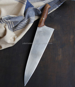 Cuchillos ZR Hechos a Mano, Cuchillo de Cocina de Grado Industrial, Acero con Alto Contenido de Carbono, Hoja Súper Resistente, Mango de Madera Personalizable OEM - Product Image 1