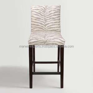 Taburete de Bar de madera maciza de estilo antiguo, muebles de diseño de alta calidad para el hogar, gabinetes de sala de estar, modelo MARWAR EXPORTS 2017 - Product Image 1