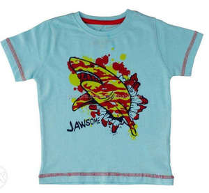 OEM niños camiseta impreso último diseño de moda impreso OEM niños cuello redondo Camiseta impreso personalizado niños Camiseta de manga larga en línea - Product Image 5