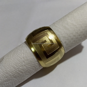 Party Tableware Napkin Ring Home Tableware Item Wedding Table Ware Napkin Ring Holder Designer Napkin Ring - Product Image 1