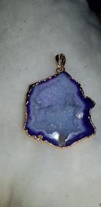 Pendentifs en Agate Naturelle de Haute Qualité, Couleurs Mixtes, en Gros, Breloques de Bijoux en Pierres Précieuses pour la Fabrication de Colliers, Conception Personnalisée - Product Image 4