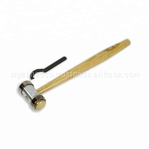 Martillo de madera para hacer joyas, herramientas y equipos de joyería, mango de madera, Envío Gratis - Product Image 4