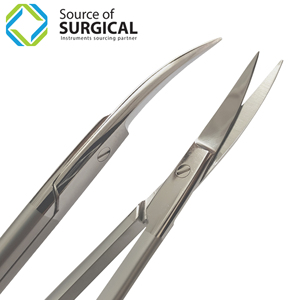 Tijeras Dentales Quirúrgicas de Acero Inoxidable Source Surgical Manual de 160 mm, Instrumentos Quirúrgicos con Certificación CE, Esenciales para Consultorios Dentales - Product Image 1