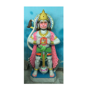 แฮนด์เมดหินอ่อนพระเจ้าหนุมาน Murti - Product Image 1