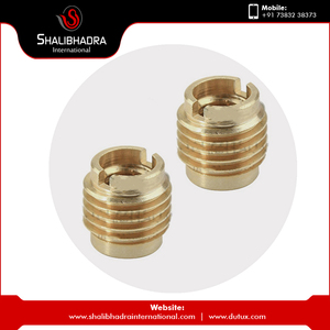 Brass <b>Insert</b> <b>Nuts</b> Brass <b>Wood</b> <b>Insert</b> <b>Nut</b> Bulk Exports From Indian Manufacture - Product Image 2