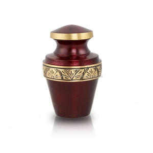 สีดำที่ระลึกงานศพโกศอุปกรณ์งานศพ Brassworld อินเดีย - Product Image 3
