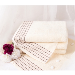 Toalla de baño Dobby New Design Premium Collection Toallas de baño de color sólido Toallas de baño ecológicas al precio más barato. - Product Image 2