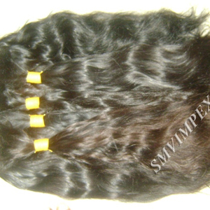 100% cabello crudo indio sin procesar a granel de cabello indio Virgen al mejor precio al por mayor - Product Image 6