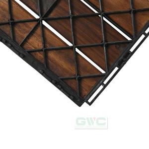 Diseño moderno Vietnam Acacia Madera Base de plástico Azulejos de cubierta al aire libre Precio de fábrica Superficie lisa con clasificación ABC - Product Image 3