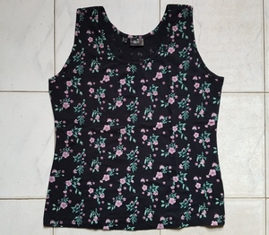 Lot de hauts pour femmes avec impression de fleurs de saison d'été sexy pas cher Bangladesh Stock coton matériel pour la saison de printemps - Product Image 2