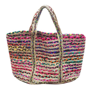 Sacs à bandoulière en jute les plus vendus, sacs de plage en jute faits à la main, sacs de courses de qualité supérieure - Product Image 1