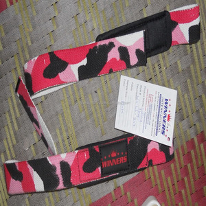 Customizable Camo Design Power Bags for Weight Lifting Straps with Logo Personalization - Product Image 2