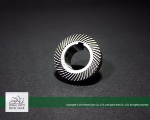 Engrenage conique hélicoïdal à droite en acier moulé sur mesure de haute précision OEM pour boîte de vitesses - Product Image 4