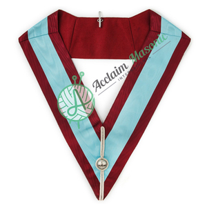 Collar Mark Regalia con tela bordada y decoración de encaje Tipo de insignia cosida - Product Image 1