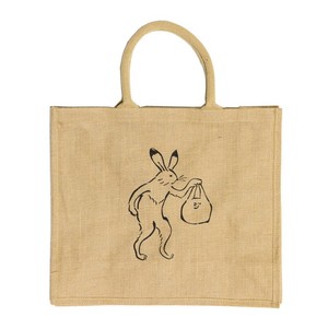 Vente en gros de sacs à provisions biologiques en jute recyclée écologiques et réutilisables avec motif de lettres et logo - Product Image 2