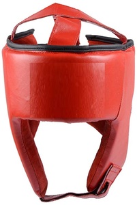 Shemax 2023 Top Qualité Vente Chaude Personnalisé En Gros Unisexe En Cuir Boxe Entendu Garde Rouge - Product Image 6