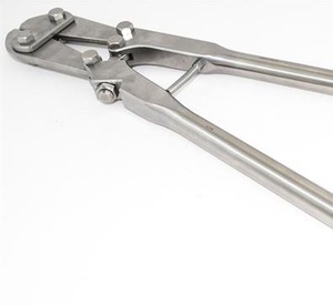 Alicates Cortadores de Clavijas TC de Alta Resistencia para Cirugía Ortopédica, Cortador de Clavijas Óseas TC GRANDE, Carburo de Tungsteno, 38 cm, 45 cm, Acero Inoxidable Alemán - Product Image 3