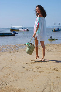 ชุดชายหาดสไตล์เม็กซิกันปักแขนสั้นเสื้อโบฮีเมียนเซ็กซี่ปรับแต่งได้ปรับแต่งได้ไซส์ใหญ่พิเศษได้รับแรงบันดาลใจ - Product Image 6