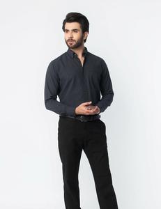 Camisa de oficina de algodón personalizada para hombre, camisa formal de negocios - Product Image 3
