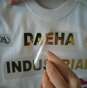 ETIQUETA DE TRANSFERENCIA DE CALOR, ETIQUETAS DE TRANSFERENCIA DE CALOR PROMOCIONALES para BOLSAS, CAMISETAS, PANTALONES - Product Image 3