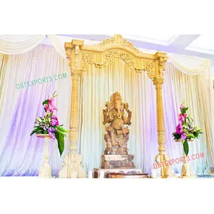 Ganesha入口主题舞台装饰婚礼入口装饰东西婚礼舞台装饰