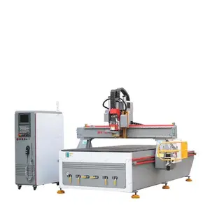 Holz bearbeitung Schnitzen Holztür Metalls ch neiden 4x8 cnc mit CCD und oszillieren dem Messer 3d Zeichen machen cnc Router Maschine 1325