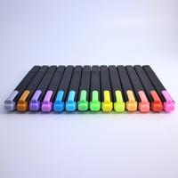 Marcadores de Alta Calidad con Logotipo Personalizado, Marcadores de Papel Multicolores para Uso en Oficina y Escuela