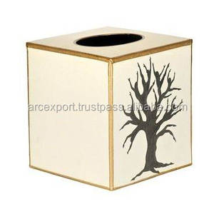 Boîte à mouchoirs décorative de luxe, design moderne, décoration, vente en gros, boîte à mouchoirs décorative de qualité supérieure, meilleure vente - Product Image 1